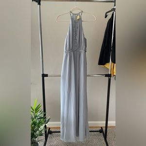 H&M Dusty Blue Gala Or Prom Dress Size 8